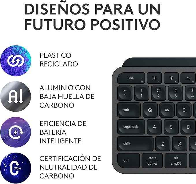 Logitech MX Keys S Teclado inalámbrico