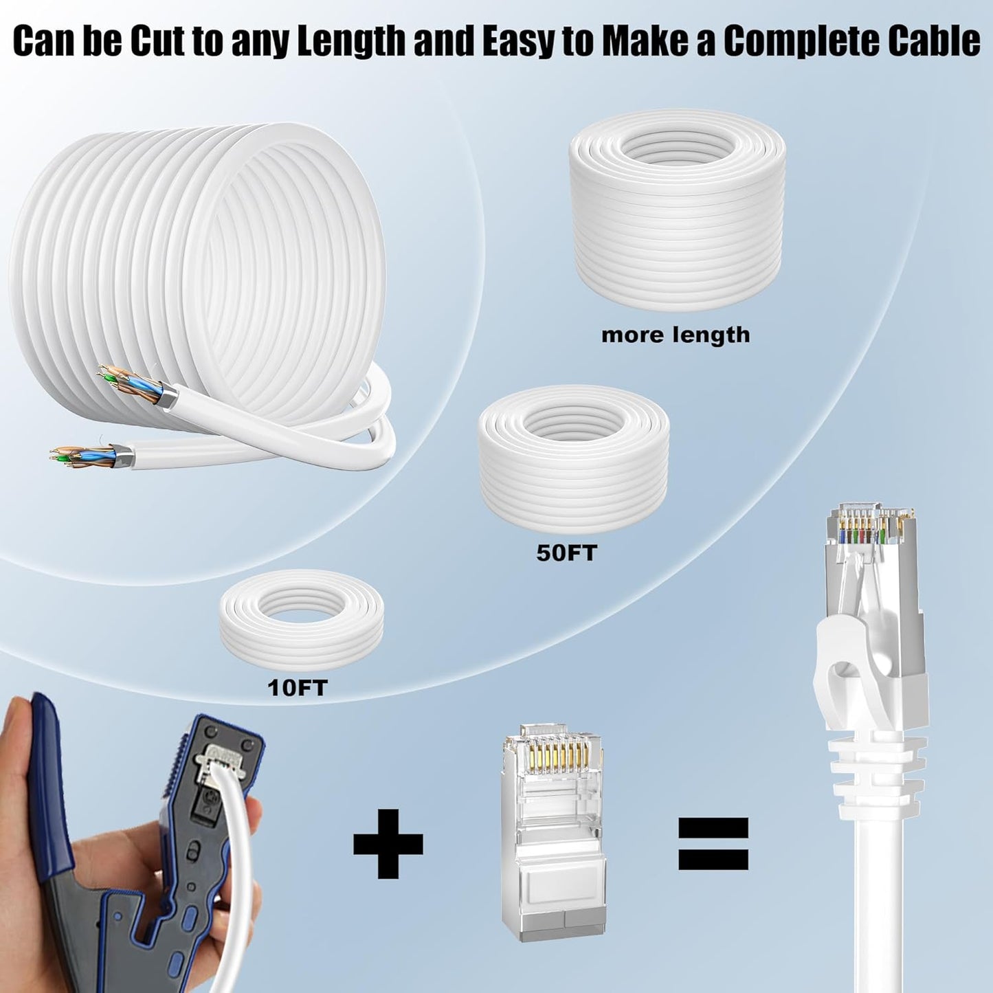 Cable Ethernet Cat 6 1m